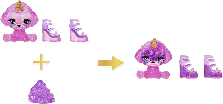 Лялька Rainbow High Rainbow Shimmers with Slime Fashion Doll Violet Фіолетова (122425) (0035051122425) - зображення 3