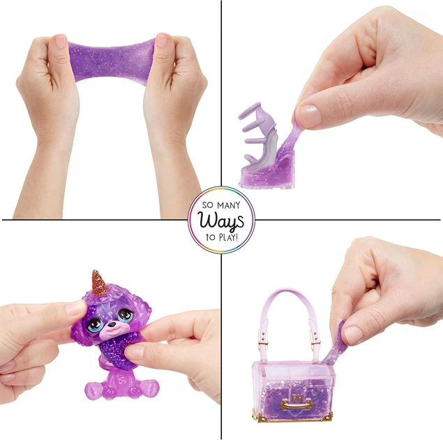 Лялька Rainbow High Rainbow Shimmers with Slime Fashion Doll Violet Фіолетова (122425) (0035051122425) - зображення 6