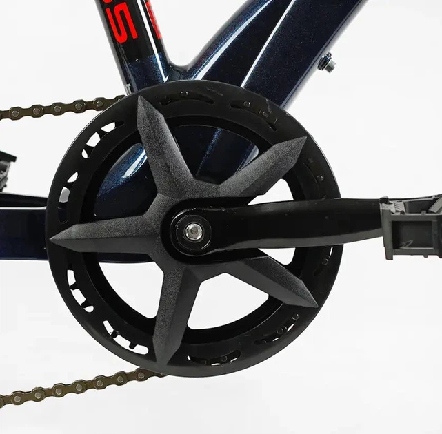 Детский спортивный велосипед 20 дюймов Corso «F35» MG-20563 магниевая рама, Shimano Revoshift 7 скоростей синий - изображение 4