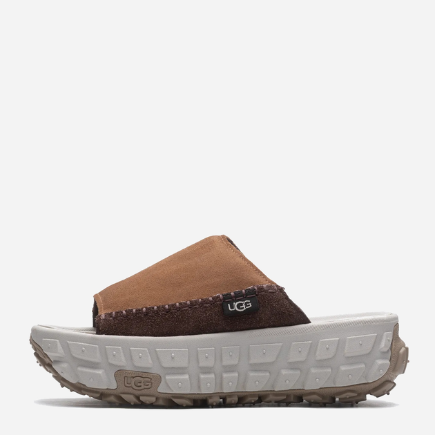 Жіночі шльопанці UGG Venture Daze Slide 1152680-CHESTNUT-CER 36-37 Коричневі (197634010199) - зображення 1