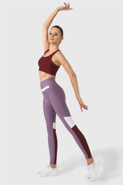 Лосини для спорту Superstacy S Лавандовий (2464) - зображення 5