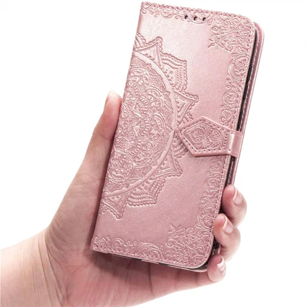 Шкіряний чохол (книжка) Art Case з візитницею для Samsung A750 Galaxy A7 (2018) Рожевий - Фото 5 Шкіряний чохол (книжка) Art Case з візитницею для Samsung A750 Galaxy A7 (2018) Рожевий - зображення 5