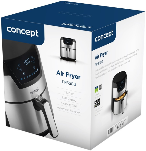 Frytownica beztłuszczowa Concept FR3500 (8595631008775) - obraz 5