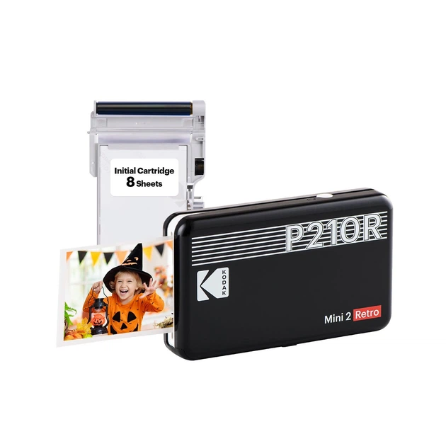 Kodak P210R Mini 2 Retroプリンター 用紙+90枚 Amazon.co.jp