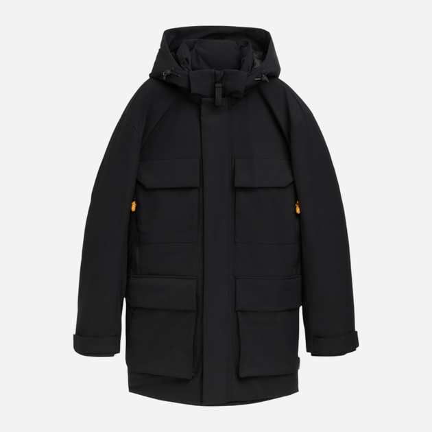 Kurtka parka męska zimowa Tom Tailor 1042268 L Czarna (4068127177551) - obraz 5