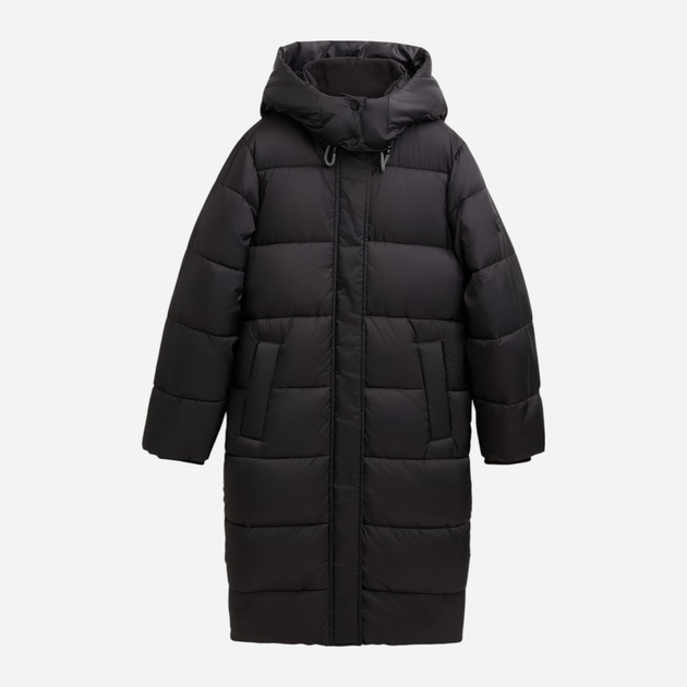 Куртка зимова довга жіноча Tom Tailor 1042917 2XL Чорна (4068127234452) - зображення 5