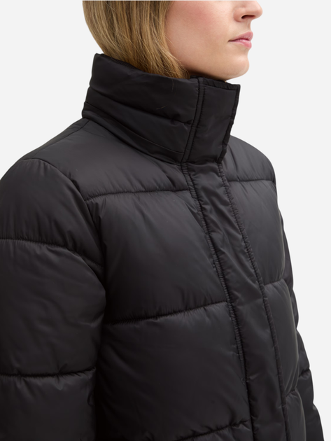 Куртка зимова довга жіноча Tom Tailor 1042917 M Чорна (4068127234483) - зображення 4