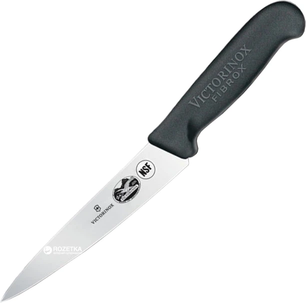 Кухонный нож Victorinox разделочный 120 мм Black (5.2003.12) - Фото 1 Кухонный нож Victorinox разделочный 120 мм Black (5.2003.12) - изображение 1