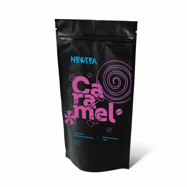 Кофе ароматизированный NewTea Caramel - 1 кг - Фото 1 Кофе ароматизированный NewTea Caramel - 1 кг - изображение 1
