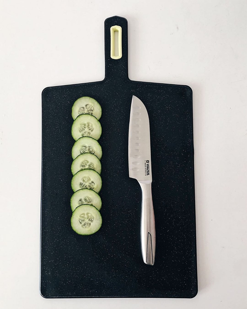 Кухонный нож Vinzer Сантоку 127 мм Silver (89314) – фото, отзывы ...