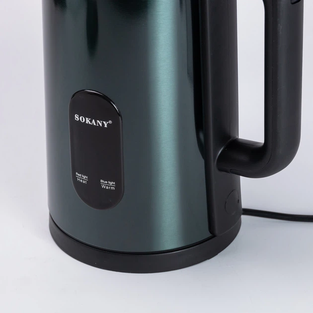 Электрический чайник Sokany SK-09019GR 3 литра Зеленый - изображение 6