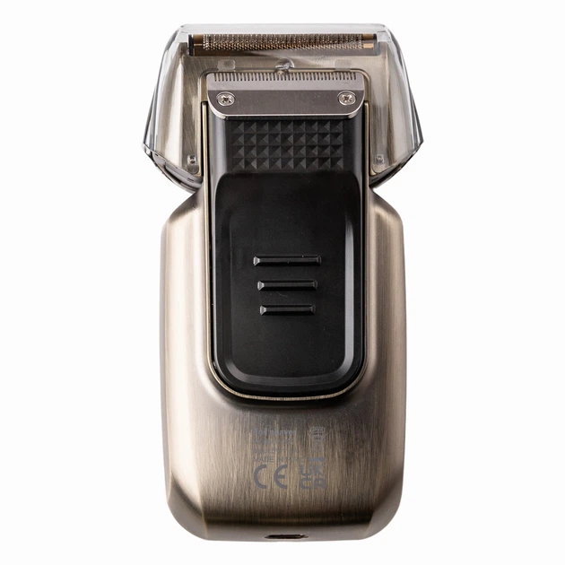 Электробритва-шейвер с двумя бритвенными головками беспроводная Бронза - изображение 4