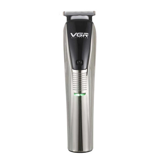 Машинка для стрижки с насадками VGR V-029 аккумуляторная 1000 mAh Серебро - Фото 1 Машинка для стрижки с насадками VGR V-029 аккумуляторная 1000 mAh Серебро - изображение 1