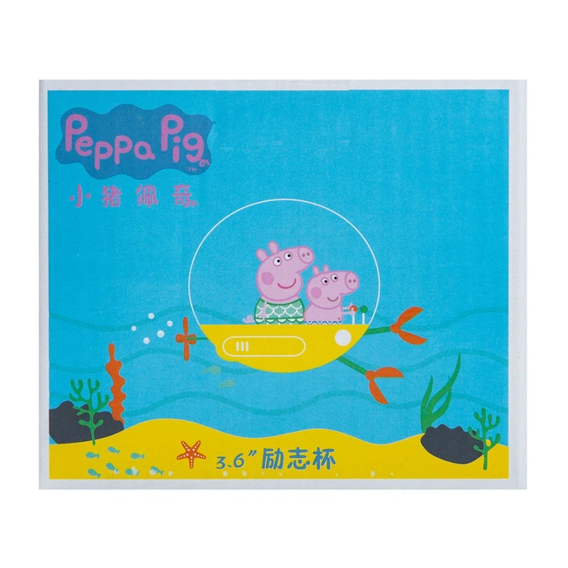 Чашка керамическая Peppa Pig 400 мл Голубой Yiwu HP-15-14 - изображение 5
