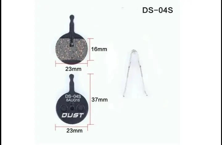 Колодки велосипедні гальмівні DUST DS-04S дискові Avid - зображення 2