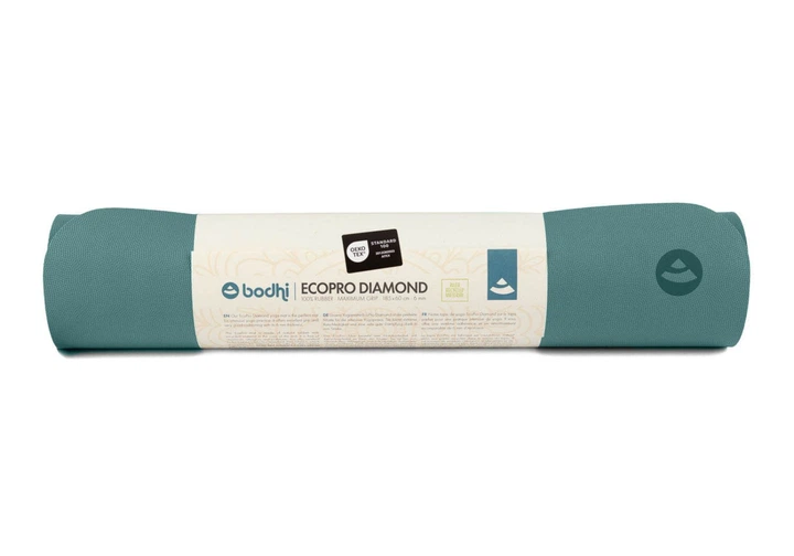 Коврик для йоги Bodhi Ecopro Diamond Artic Blue 185x60x0.6 см - изображение 2