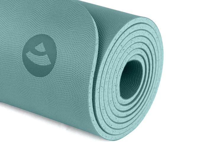 Коврик для йоги Bodhi Ecopro Diamond Artic Blue 185x60x0.6 см - изображение 7