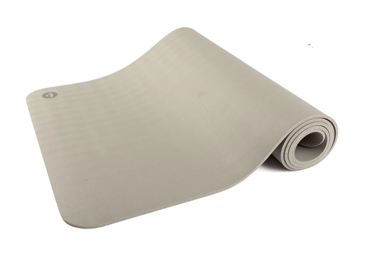 Килимок для йоги Bodhi Ecopro Diamond Light Taupe 185x60x0.6 см - зображення 8