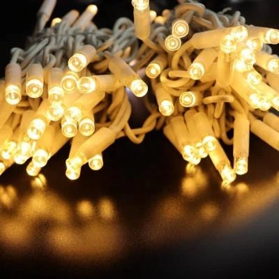 Гирлянда уличная "Нить" Xmas на 10 м 300 LED от сети с контроллером Теплый белый - Фото 6 Гирлянда уличная "Нить" Xmas на 10 м 300 LED от сети с контроллером Теплый белый - изображение 6