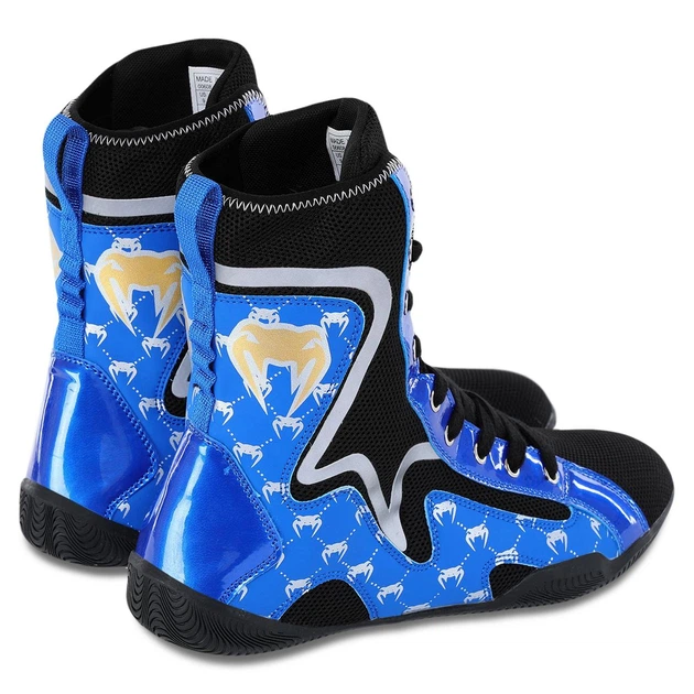 Боксерки Venum Fight Gear 1500 розмір 36 Blue-Black - Фото 4 Боксерки Venum Fight Gear 1500 розмір 36 Blue-Black - зображення 4