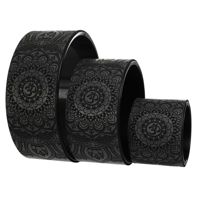 Колесо для йоги набор из 3шт SP-Sport Fit Wheel Yoga 0086 Black - изображение 2