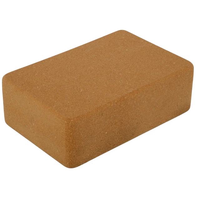 Блок для йоги пробковый кирпич опорный для йоги Zelart 0095 размер 22x7x13см Beige - Фото 2 Блок для йоги пробковый кирпич опорный для йоги Zelart 0095 размер 22x7x13см Beige - изображение 2