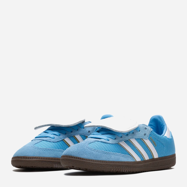 Чоловічі кеди низькі adidas Samba OG IE9170 42.5 (8.5UK) 27 см Блакитні (4067888899078) - зображення 2