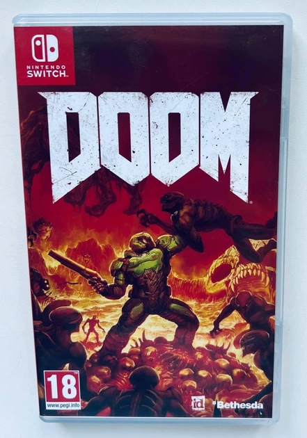 DOOM, російська версія - картридж для Nintendo Switch, Б/В - Фото 1 DOOM, російська версія - картридж для Nintendo Switch, Б/В - зображення 1
