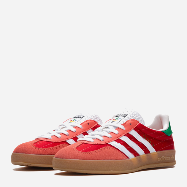 Чоловічі кеди низькі adidas Gazelle Indoor IF9641 40.5 (7UK) 25.5 см Червоні (4067888524826) - зображення 2