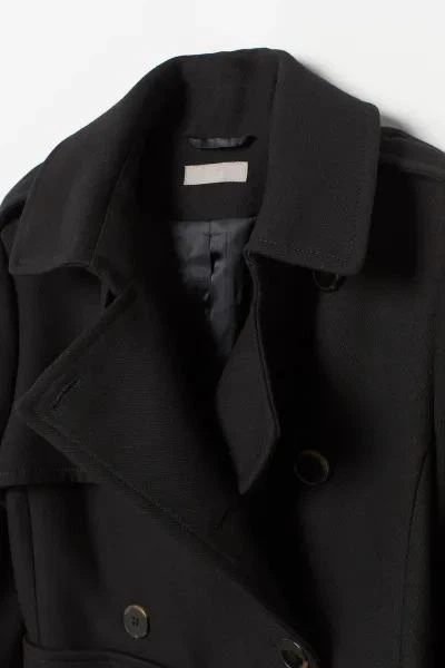 Пальто H&M 691539П 34 черный - изображение 2