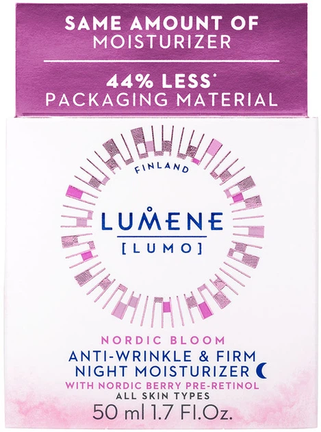 Krem przeciwzmarszczkowy do twarzy Lumene Nordic Bloom Lumo Moisturizer ujędrniający na noc 50 ml (6412600849851) - obraz 2