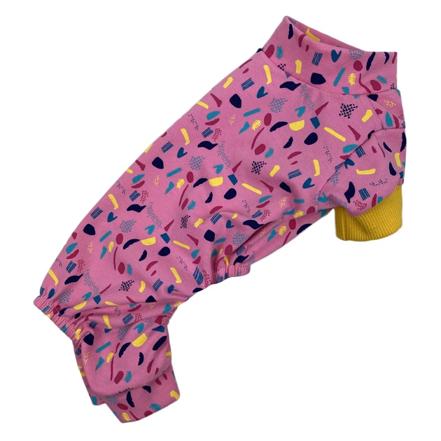 Костюм легкий конфетти розовый Dogs Bomba D-161/5 - Фото 3 Костюм легкий конфетти розовый Dogs Bomba D-161/5 - изображение 3