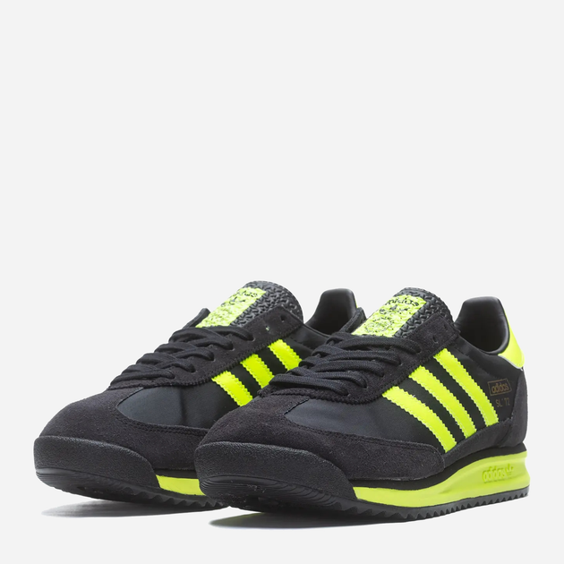 Buty sportowe męskie do kostki adidas SL72 RS IG4647 45.5 (10.5UK) 29 cm Czarny/Żółty (4067888546897) - obraz 2