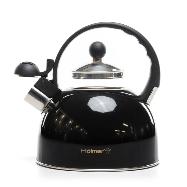 Чайник для плиты Holmer Черный 2 л (WK-6320-BCSB Cloud (6955894002828) - изображение 2