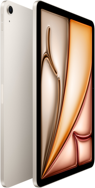 Tablet Apple iPad Air 11" M2 2024 Wi-Fi 256GB Starlight (MUWJ3) - obraz 3