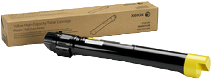 Тонер-картридж Xerox Phaser 7500 DMO HC 106R01445 Yellow (0095205751987) - зображення 1