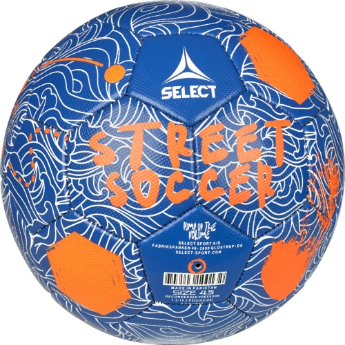 Мяч футбольный SELECT Street Soccer v24 Blue-Orange №4,5 - Фото 2 Мяч футбольный SELECT Street Soccer v24 Blue-Orange №4,5 - изображение 2