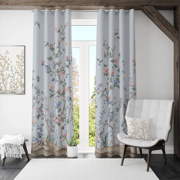 Готовый комплект штор AdaHome (290х200см) Блэкаут P303-3 - Фото 2 Готовый комплект штор AdaHome (290х200см) Блэкаут P303-3 - изображение 2