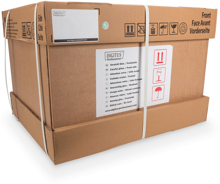 Szafa wisząca serwerowa Digitus Unique Series 19" 16U 600x600 Grey (DN-19 16U-6/6) - obraz 6