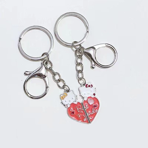 Брелоки для ключів парні Hello Kitty best friends - зображення 5