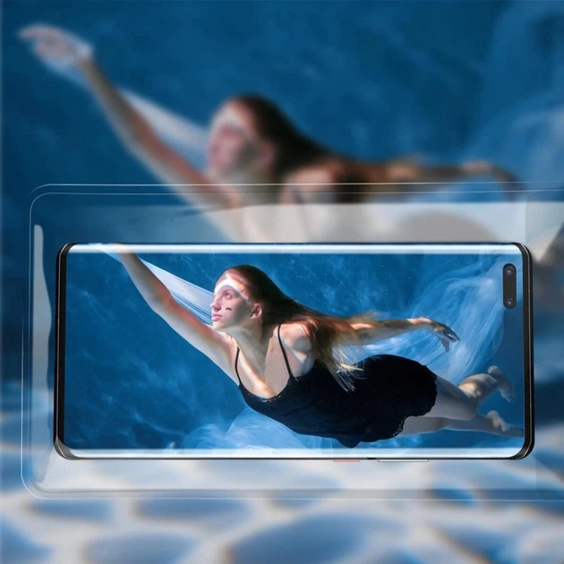 Водонепроницаемый чехол для телефона Baseus Cylinder Slide-cover Waterproof Bag Pro до 7.2'' White (FMYT000002) - изображение 8