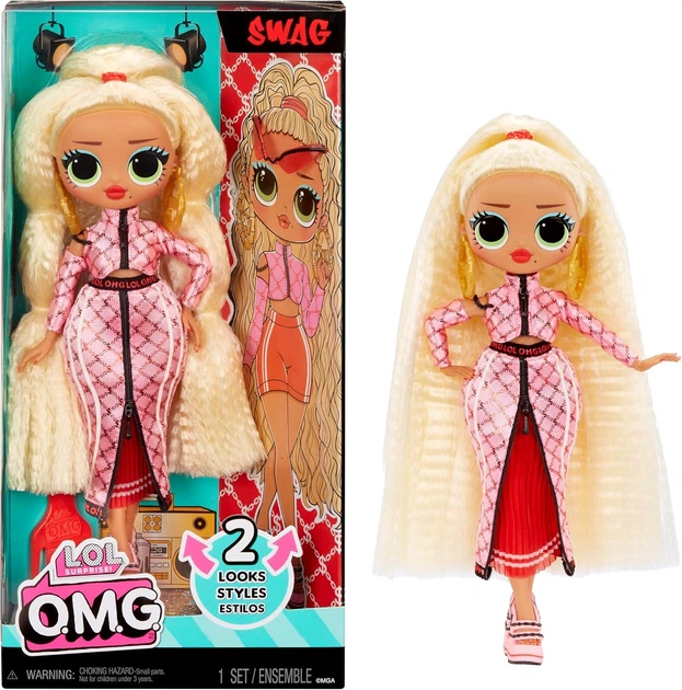 Лялька ЛОЛ ОМГ Свег - LOL Surprise OMG Swag Fashion Doll - зображення 3