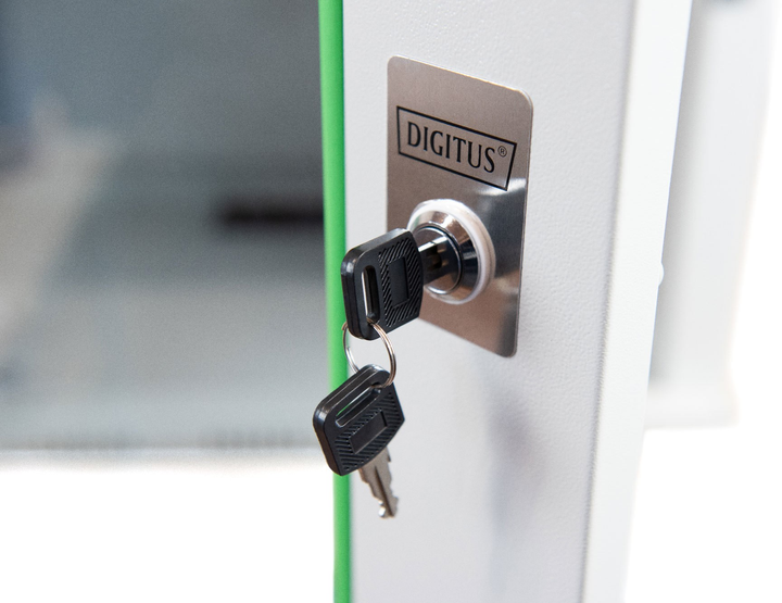 Szafa wisząca serwerowa Digitus Unique Series 19" 7U 600x600 Grey (DN-19 07U-6/6) - obraz 9