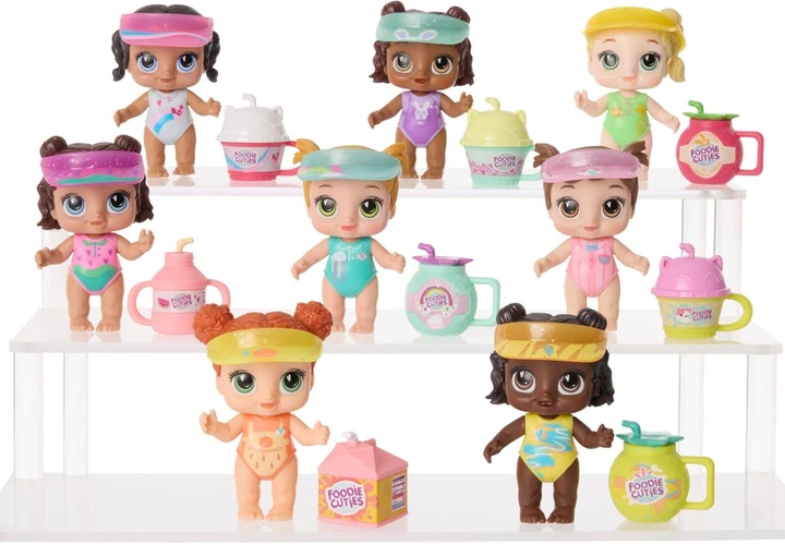 Ігровий набір сюрприз з лялькою та аксесуарами Baby Alive Foodie Cuties - Фото 2 Ігровий набір сюрприз з лялькою та аксесуарами Baby Alive Foodie Cuties - зображення 2