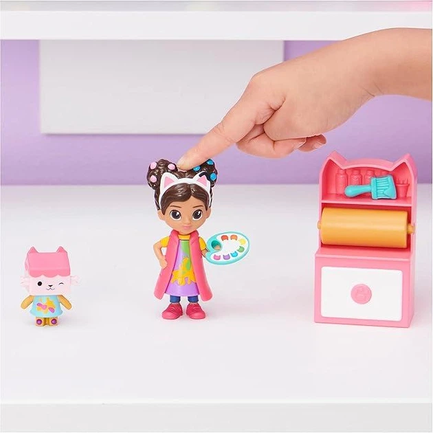 Набор фигурок Spin Master Gabby's Dollhouse Cattivity Pack Art Studio - изображение 4