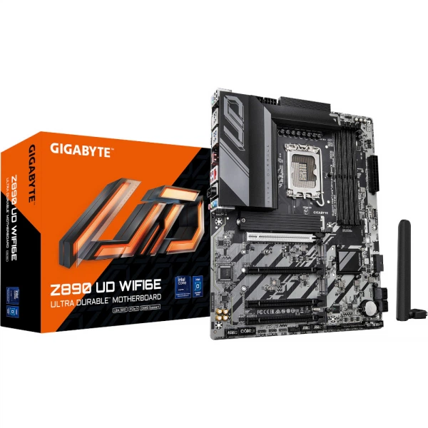 GIGABYTE Материнська плата s1851 Intel z890 dp/usb4-c 3xM. 2 2.5GbE lan atx z890 ud wifi6e - зображення 2