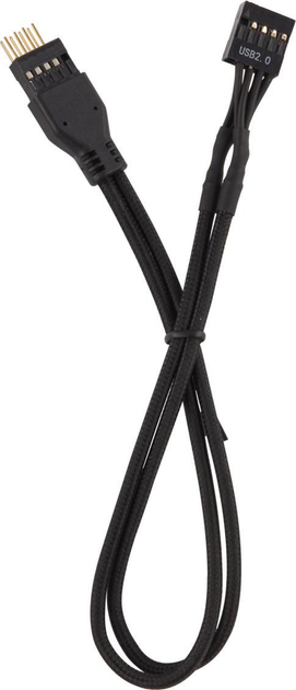 Набір кабелів для передньої панелі CORSAIR Premium 30 см Black (CC-8900244) - зображення 6