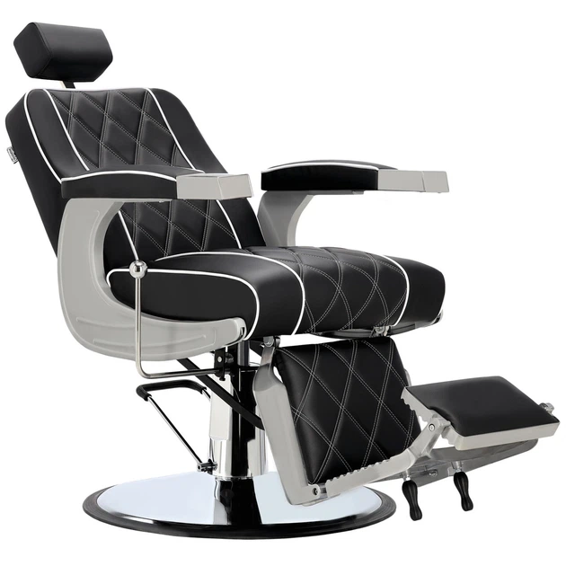 Парикмахерское кресло гидравлическое Nilus Barberking ENZO-9139H - изображение 2
