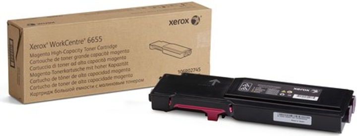 Тонер-картридж Xerox WC 6655 DMO HC 106R02753 Magenta (0095205864007) - зображення 1