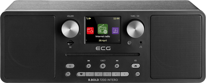 Интернет/DAB+/FM-радио с компакт-диском ECG B.BOLD 7200 Intero Black - изображение 3